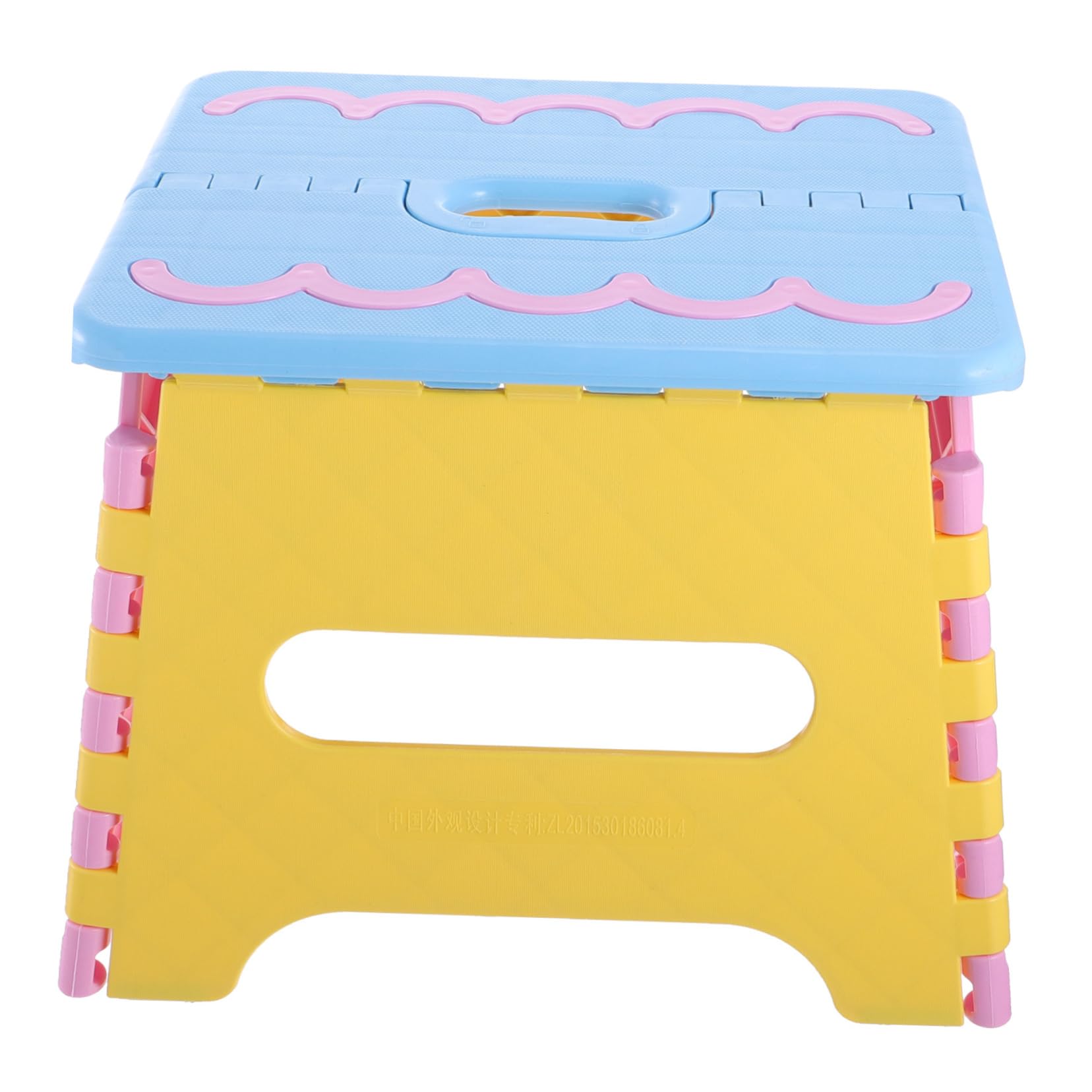 DECHOUS 1Pc Folding Step Stool Portable High Plastic Stool for Home Kitchen Bathroom Fishing and Outdoor Use Lightweight Ergonomic Handle Easy to Carry Versatile Design