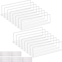 Blocco giocattolo per divano, 16 bloccanti per mobili, 40 x 8 x 4 cm, trasparente, sotto il divano, con nastro adesivo, per polvere, animali, giocattoli