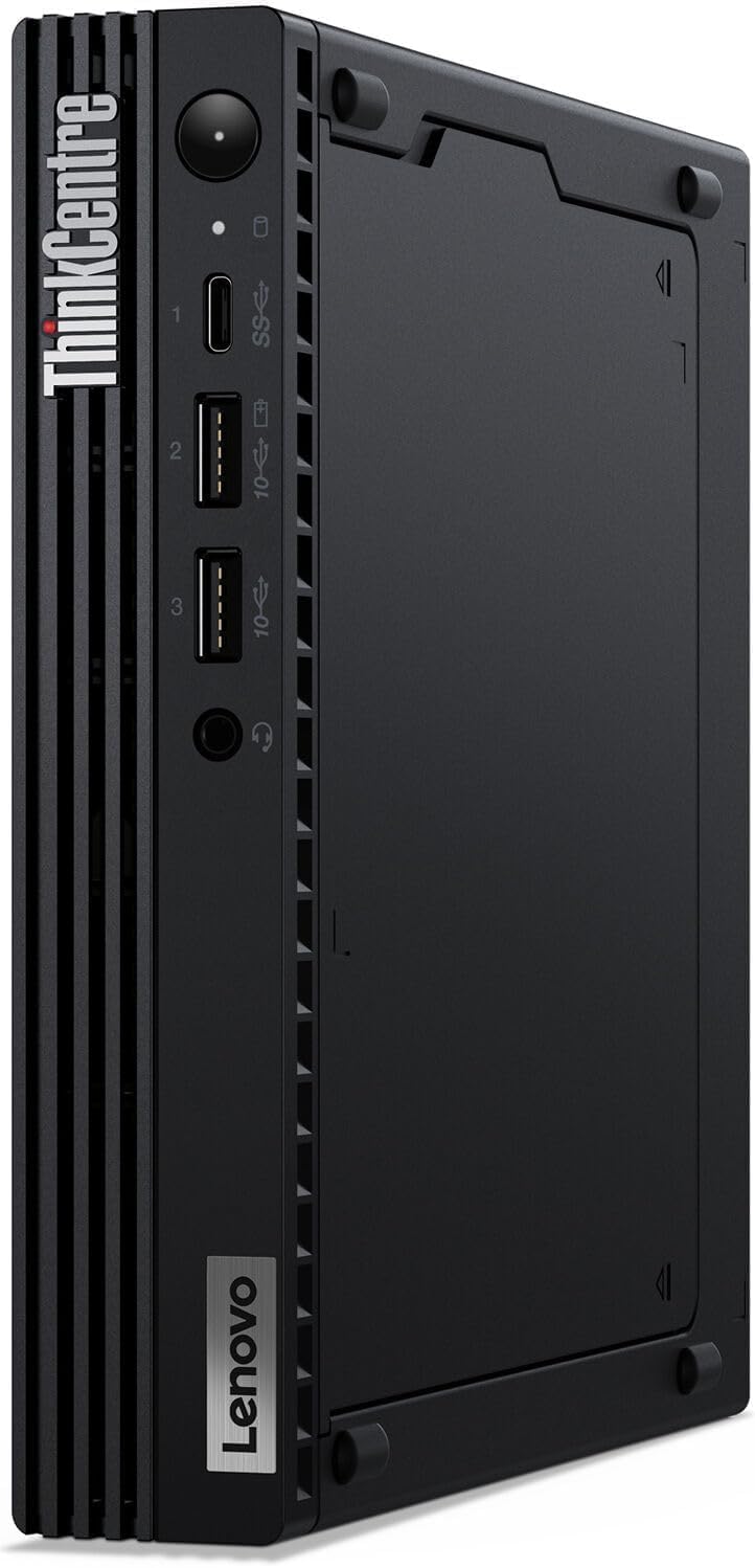 Lenovo ThinkCentre M70q Gen 4 MFF Tiny 1L Mini PC Business Desktop Computer (13th Gen Intel i7-13700T up to 4.9GHz, 32GB RAM, 2TB SSD, WiFi 6, 2 Display Ports, Win11Pro) w/DKZ Hub USB Port Expander