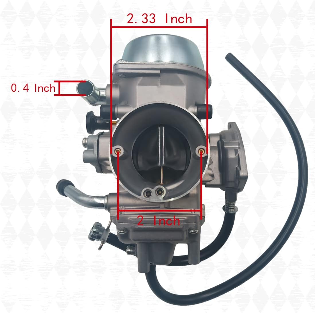 YFM660 Carburetor Fits for Yamaha Grizzly 600 660 YFM600 YFM660 1998-2001 2002-2008 Compatible with Yamaha 4x4 ATV 4-Stroke Engine