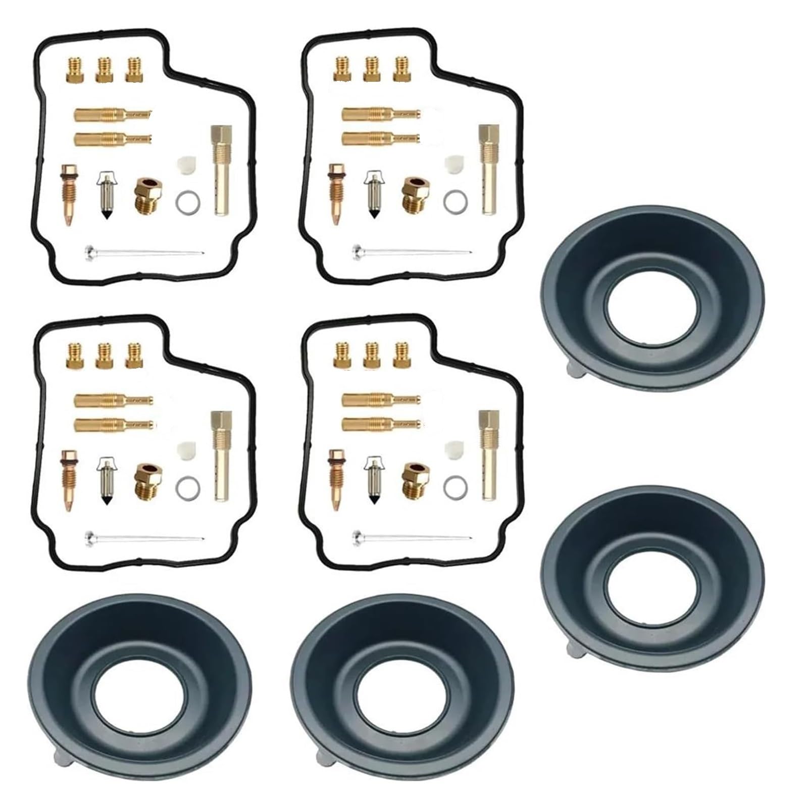 Per CB 400 F CB1 CB-1 NC27 Per Quattro Cilindri CB400F Carburatore Per Moto Riparazione Membrana Guarnizioni Sostituzione Riparazione per Carburatore