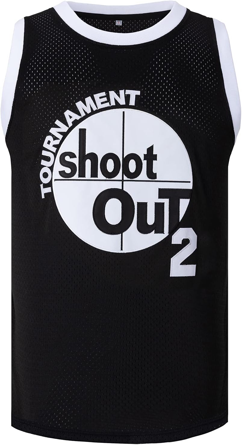 Mens Basketball Jersey Pac #2 Birdmen Tournament Shoot Out Sports Shirts 90s Hip-Hop Clothing