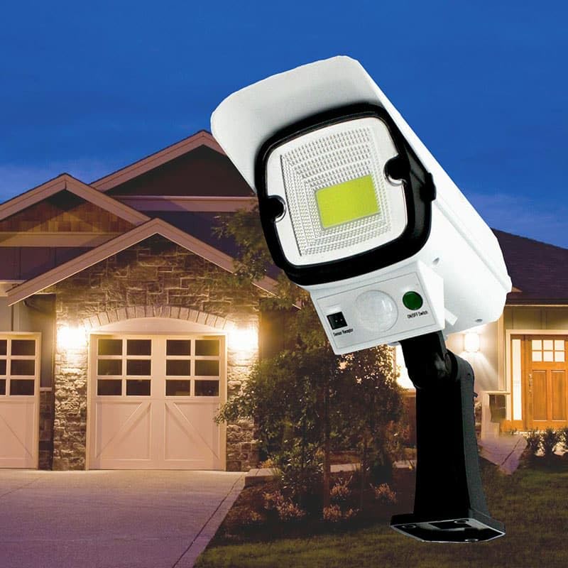 Image of Solar Light Outdoor 77 Led Motion Sensor Security Camera Shaped Wall Solar Lamp,Waterproof, Rotatable for Home, Outdoor, Garden, Balcony, and Patio with Remote Control. (Pack of 3)