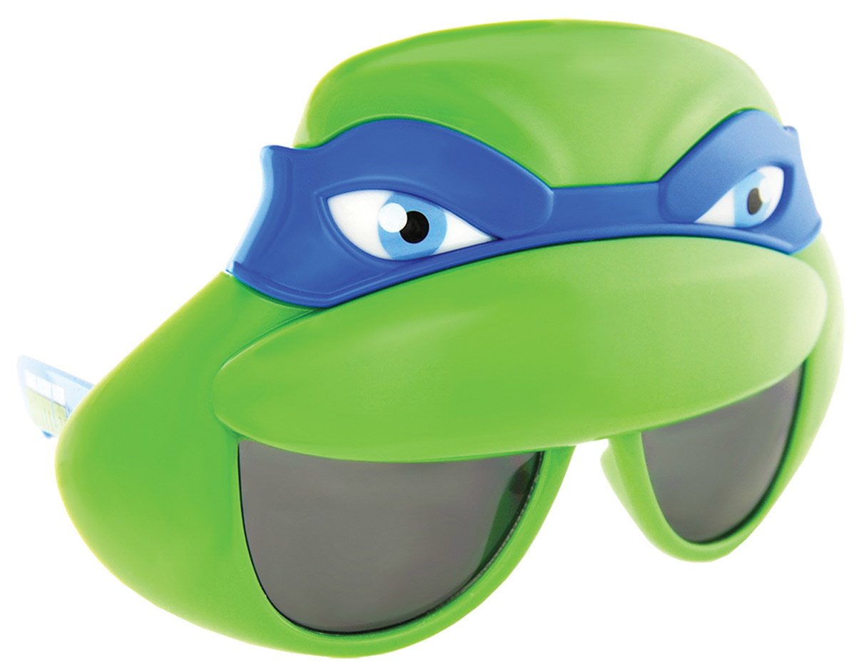 TMNT Sunglasses | Blue Mask Costume Accessory | Party Favors | UV400 | One Size Fits Most