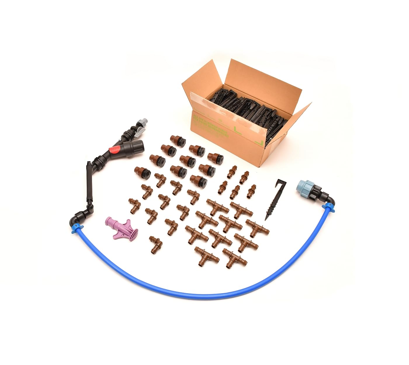 Tropfbewässerung Set 35 m² 25MM Plug&Rain PREMIUM