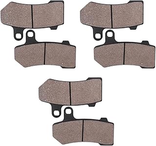 Front and Rear Brake Pads for HARLEY DAVIDSON Touring FLHTC Electra Glide Classic 2008-2012 / FLHTCU Ultra Classic Electra Glide 2008-2017