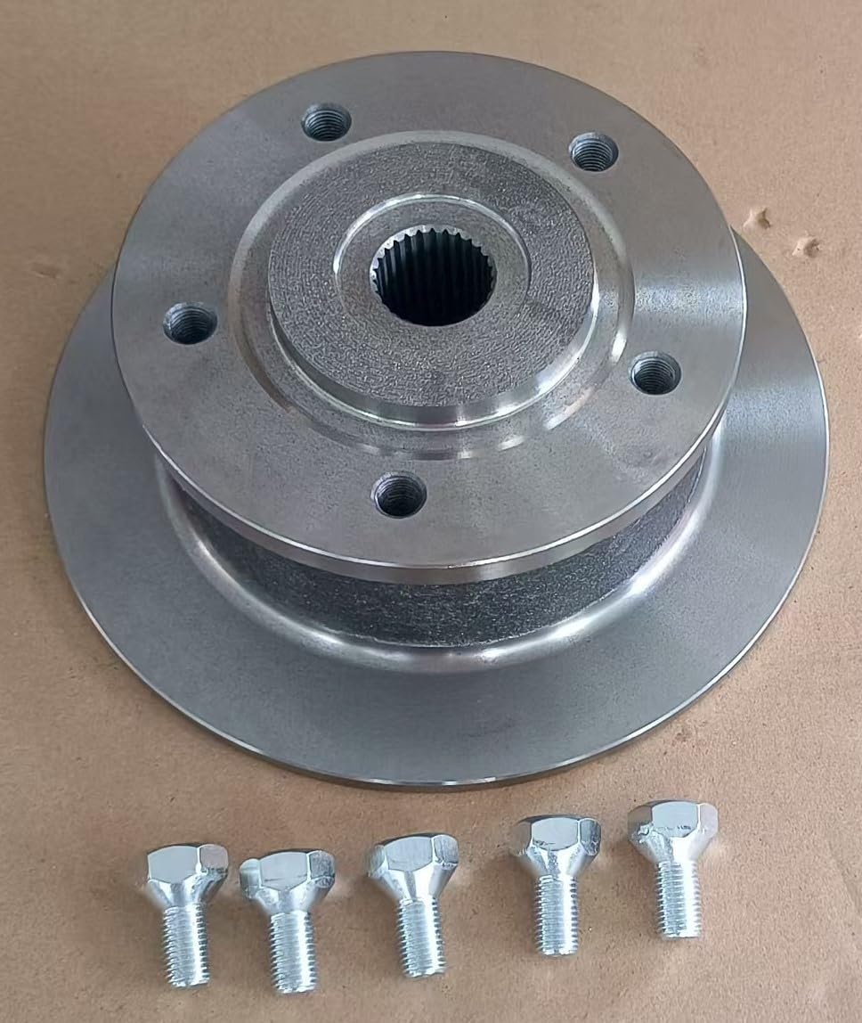Wheel Hub Brake Rotor AM142949 M164365 with Bolts Compatible for John Deere XUV 620 625 825 835 850 855 865 Utility Vehicles