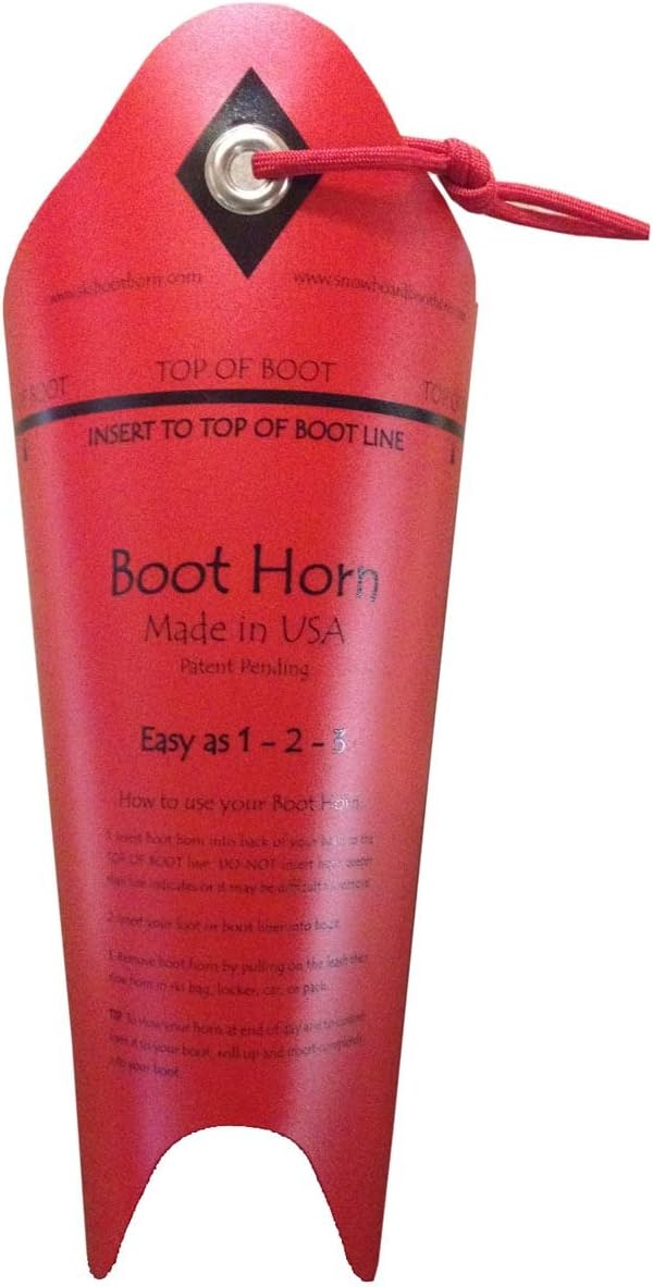 Ski and Snowboard Boot Horn