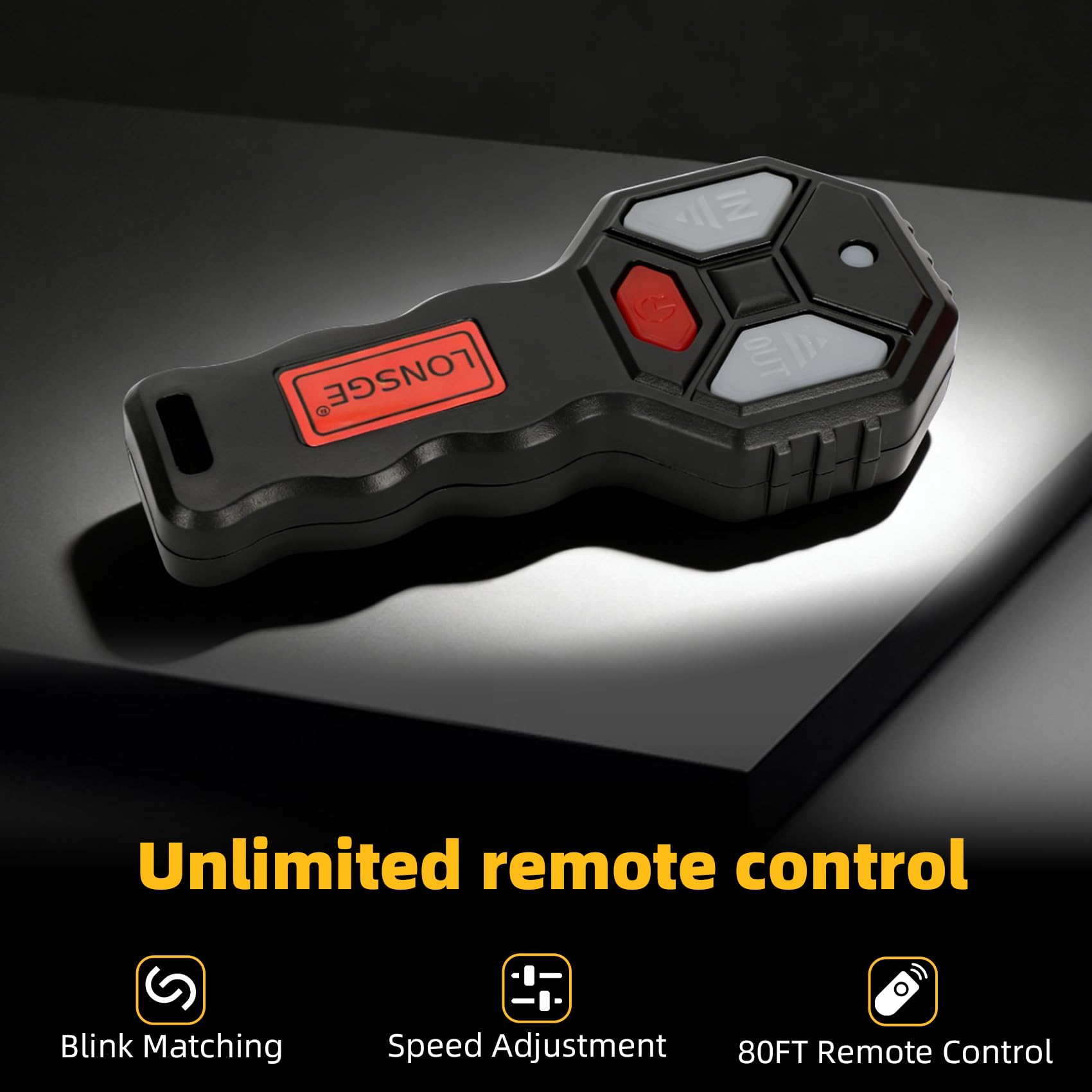 電動ウインチ　ホイスト　マキタバッテリー仕様　リモコンワイヤレス　合成ロープ Amazon.co.jp: 1000ポンドバッテリーパワーウインチ40フィート合成