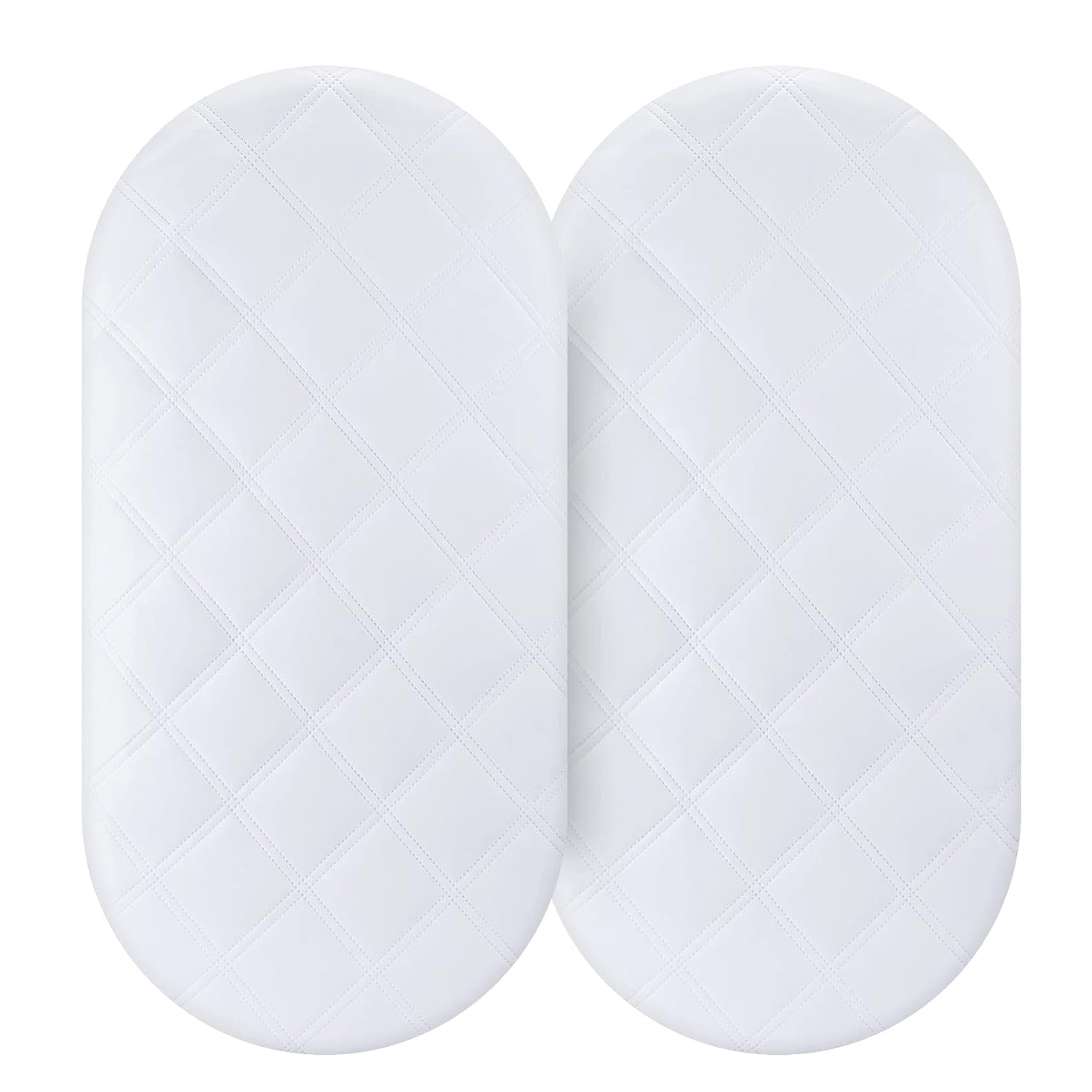 Yoofoss Waterproof Mattress Pad Cover 2 Pack Fit