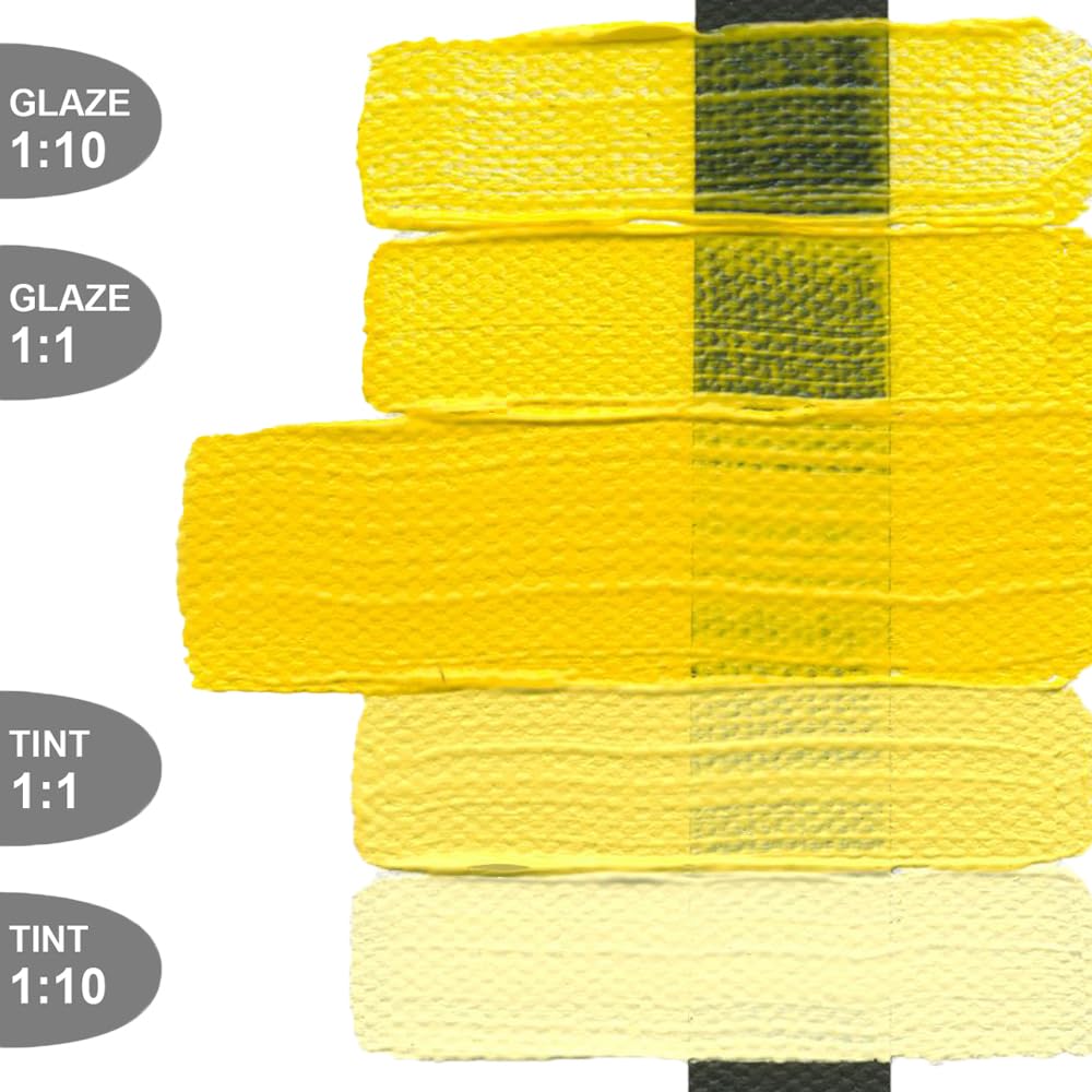 Golden Heavy Body Acrylic - Cadmium Yellow Medium Hue - 5 oz Tube - Image 4