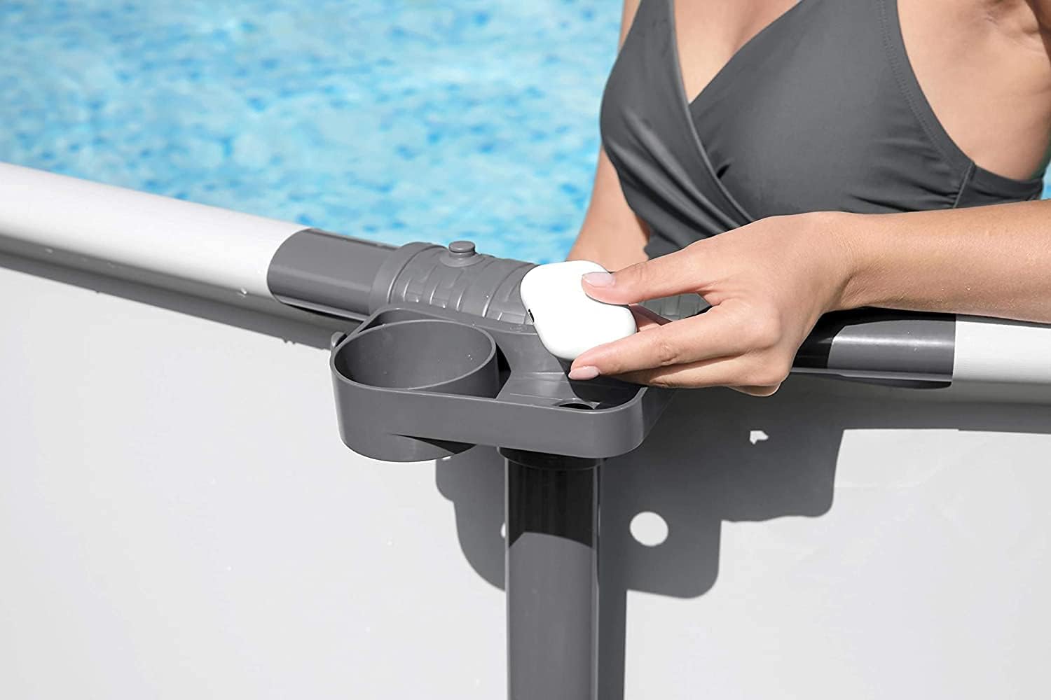 Bestway 58641 Flowclear Pool Covers and Accessories, Grey