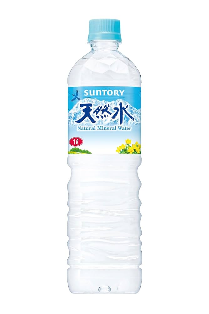 Amazon.co.jp: Suntory Natural Water, 0.3 fl oz (1 L) PET x