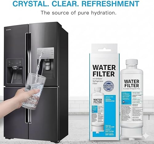 Miniatura 4 de Samsunng HAF-QINEXP - Filtro de agua para refrigerador, repuesto compatible con DA97, agua y hielo, filtración de bloque de carbono, reducción del