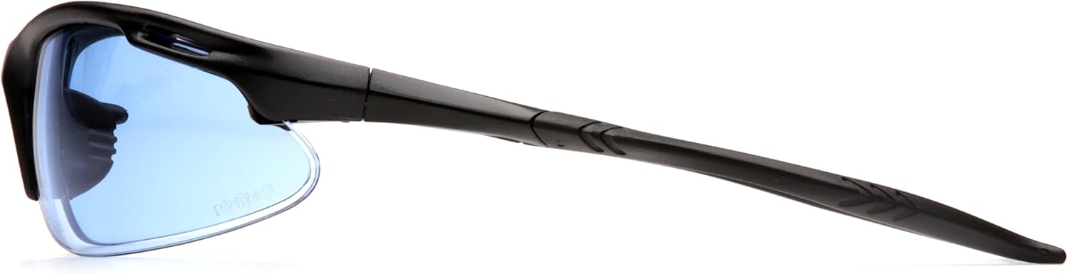 Pyramex Safety Avante Eyewear, Black Frame, Infinity Blue Lens