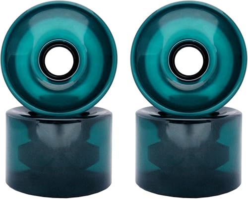 Miniatura 4 de Down Drop Bamboo Longboard - 7.087 in Camiones ABEC 7 Rodamientos 2.992 in 80a Ruedas