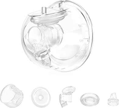 Breast Pump Replacement Parts 1Pk 24mm Milk Cups for Momcozy S12 Pro/S9 Pro