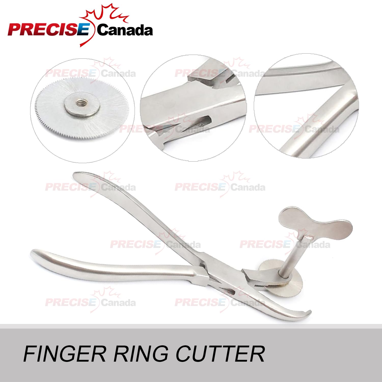 Precise Canada Heavy Duty Finger Ring Cutter Paramedic EMS First Aid Emergency + 1 Extra Blade