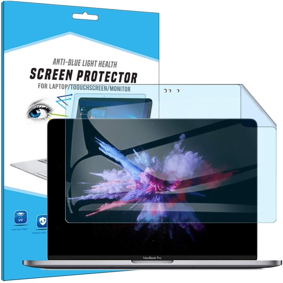 FiiMoo Magnetic Anti Blue Screen Filter Compatible with MacBook Pro 16" 2019, Anti Glare Filter Film Eye Protection Blue Light Blocking, Easy On/Off Screen Protector for MacBook Pro 16 Inch 2019