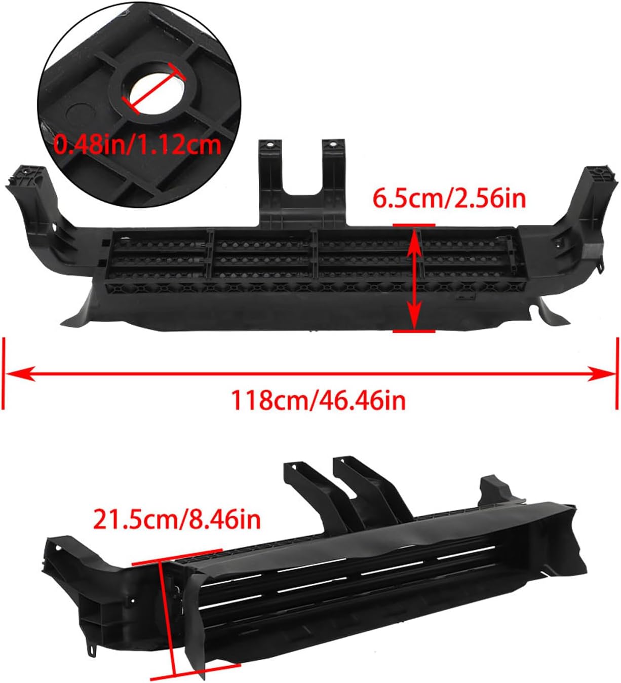Active Grille Shutter with Motor Replacement for Rogue 2016-2019