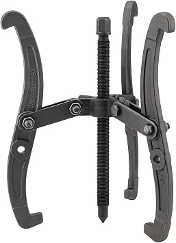 ChgImposs 14 Inch 2 Jaw / 3 Jaw Gear Puller, Multifunction Standard Carbon Steel Bearing Puller with 4 Single Hole Claw Pullers for Car/Mechanical Repairing