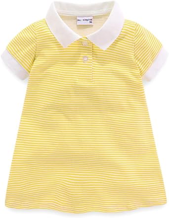 Mud Kingdom Girls Short Sleeve Ruffle Pique Polo Uniform Top Stretch Lightweight