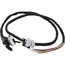Motorcycle Handlebar Switch Harness Kit Fit for 1996-2013 Harley Touring W/Radio, Chrome