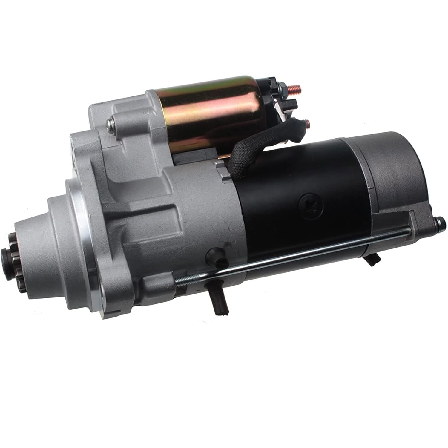 IEQFUE 12V 11T Gear Reduction Starter 6676957 18486 Compatible with Bobcat A300 2002-2010, A770 2011-2013, T110 2009-2013, T140 2004-2010, T180 2004-2013, T190 2001-2013, T250 2002-2010