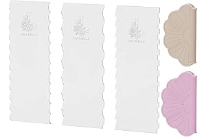 Cake Contour Comb Scraper Buttercream Icing Decorator