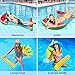 AKASO Thickened Pool Floats for Adults and Kids - 2 Pack 4-in-1 Inflatable Pool Floats Pool floaties with Air Pump, Fun Swimming Pool Toys as Pool Lounger, Pool Hammock, Chair, Pool Raft, Lake Floats