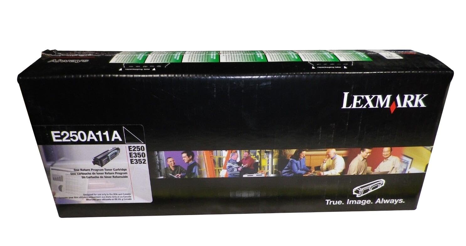 Toner Nero 3500 Pagine Per Lexmark E250/E352/E450 - Compatibile Con Modelli D E DN, Riciclato In UE