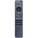 Kindsion Compatible Voice Remote Control RMF-TX910U for Sony RMF-TX800U, RMF-TX810U, RMF-TX811U, RMF-TX900U, 2023 A75L, A95L, X77L, X90L, X93L TVs, Black