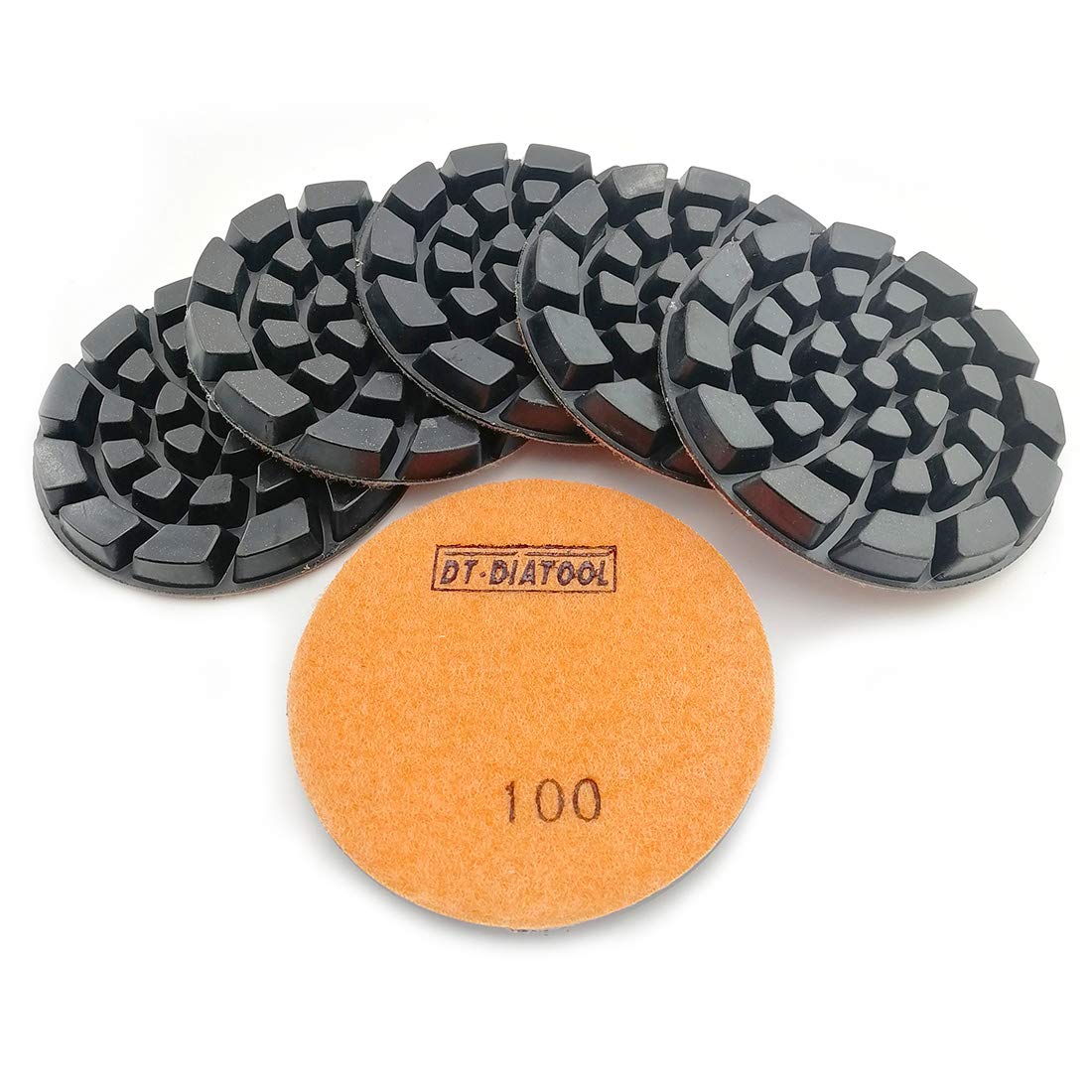 Disque diamant de polissage 100mm pour rénover un étage en ciment