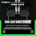 Fitrxx Spring Tummy Trimmer for Men and Women| Tummy Trimmer Exercise Machine for Abs Workout| Stomach Exercise Machine| Belly Fat Exercise Equipment with Firm Foot Grip (Black - Double Spring) gallery image