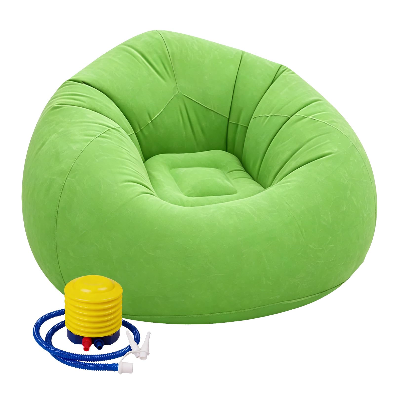 Canapé gonflable FARYODI fauteuil gonflable de salon vert 105cm