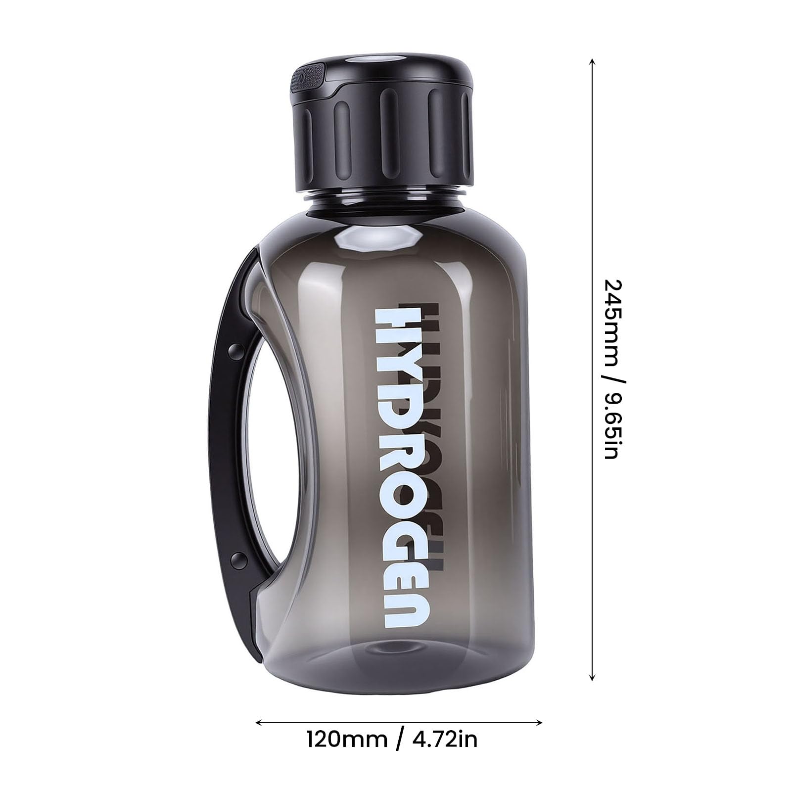 SIXRUN Generador de Agua de Hidrógeno Potente Ionizador 1600PPB para Atletas y Entusiastas del Fitness Capacidad de 1500ml