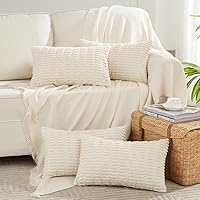 Vista 74 de Fancy Homi - Paquete de 4 fundas de almohada decorativas boho negras de 20 x 20 pulgadas para sala de estar, sofá, cama, decoración rústica moderna