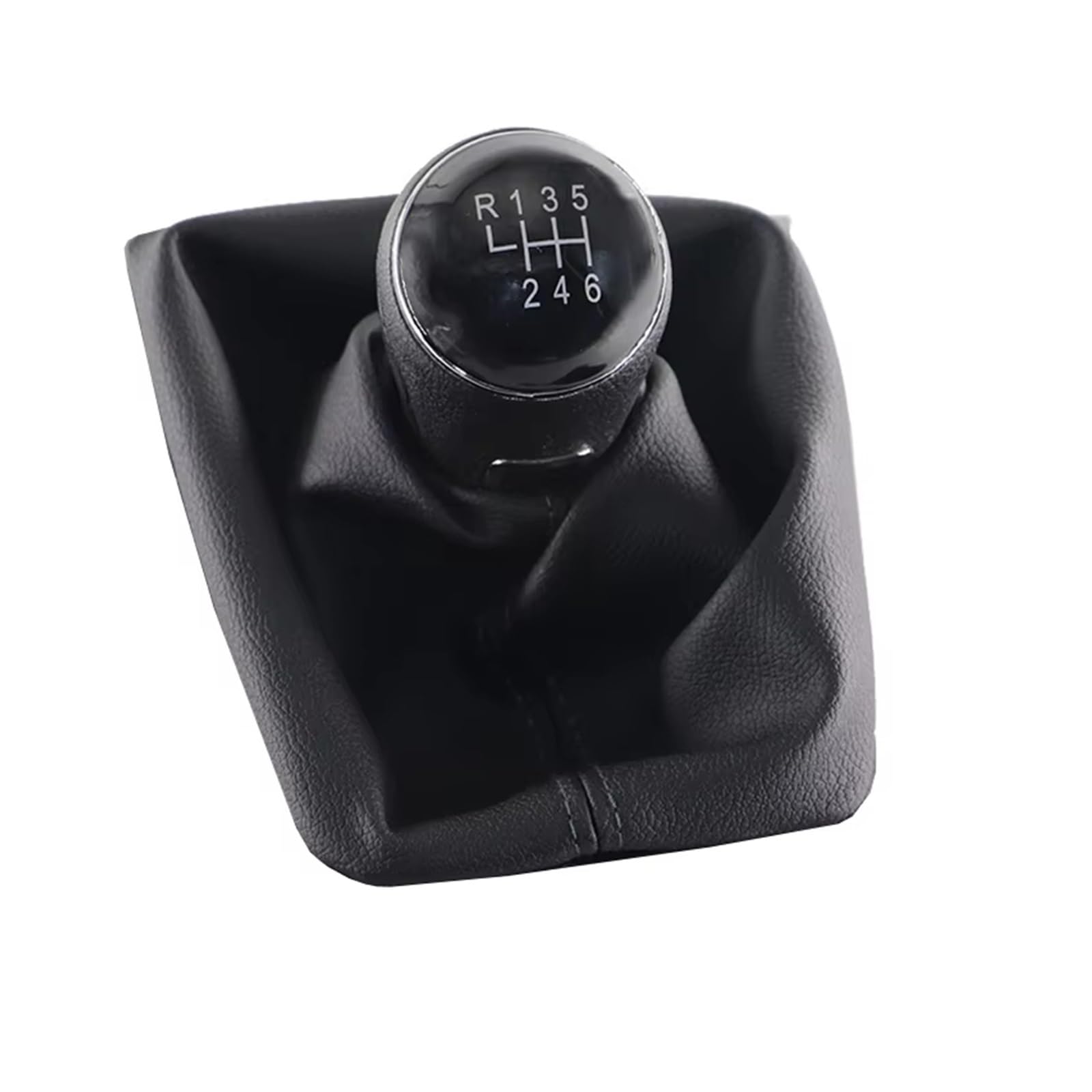 XKOEHXJ Car Gear Shift Knob for VW for Passat B8 3G 2015- Car Shift Gear Knob Lever Gaitor Boot Cover Gearbox Boot Cover(6 Speed Set)