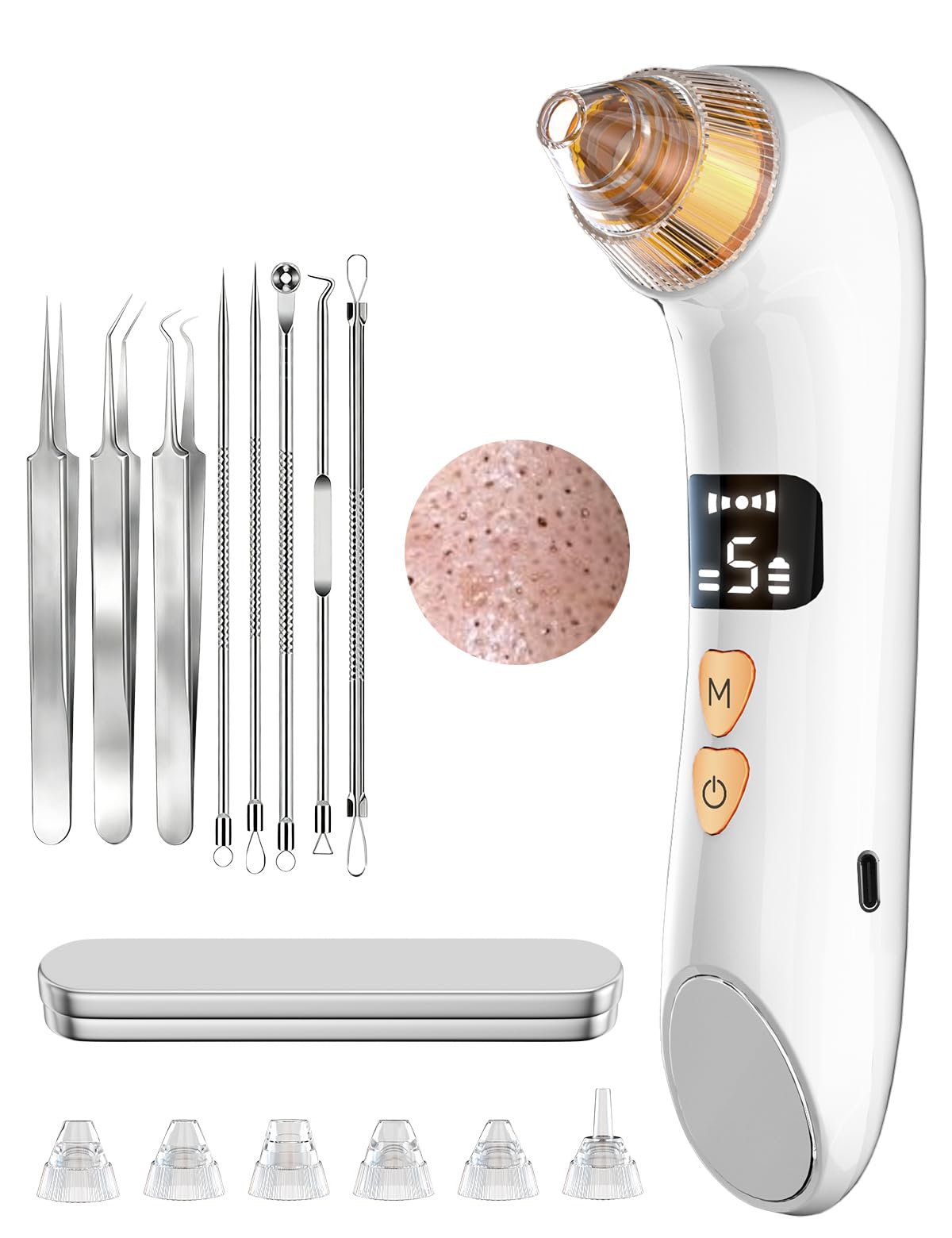Buktailty Visible Blackhead Remover Pore Vacuum