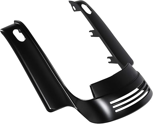 Miniatura 2 de Panel de relleno de guardabarros trasero de mezclilla negro para Harley Touring Electra Street Road Glide 2014-2023