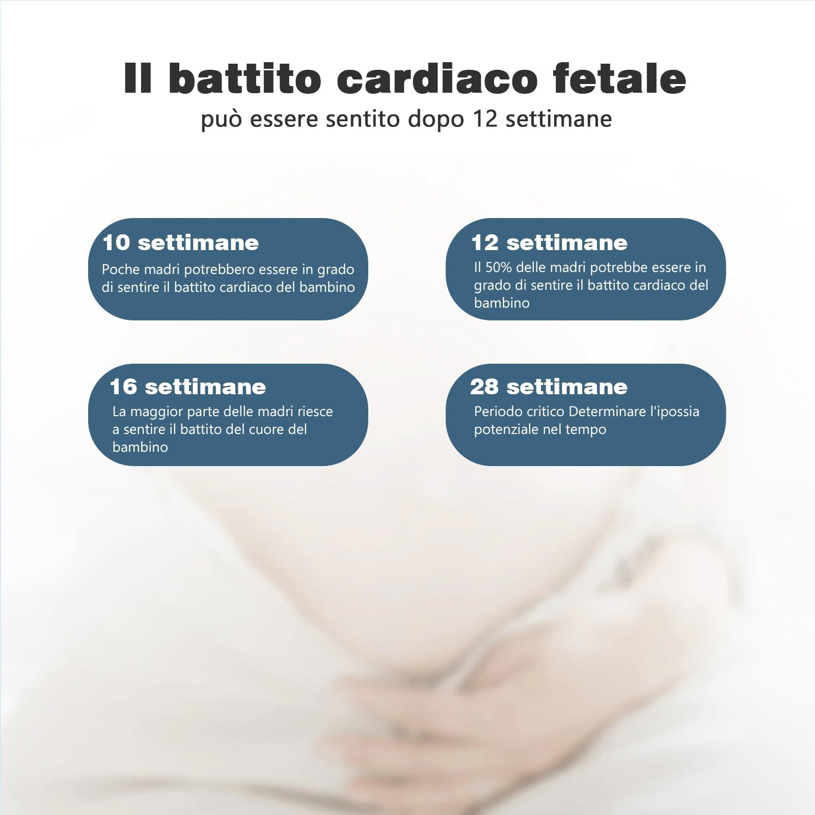 JL-Hearing Gel per ultrasuoni fetale Doppler, Accessori per fetale Doppler, facile da usare a casa, Contiene 30 ml di gel