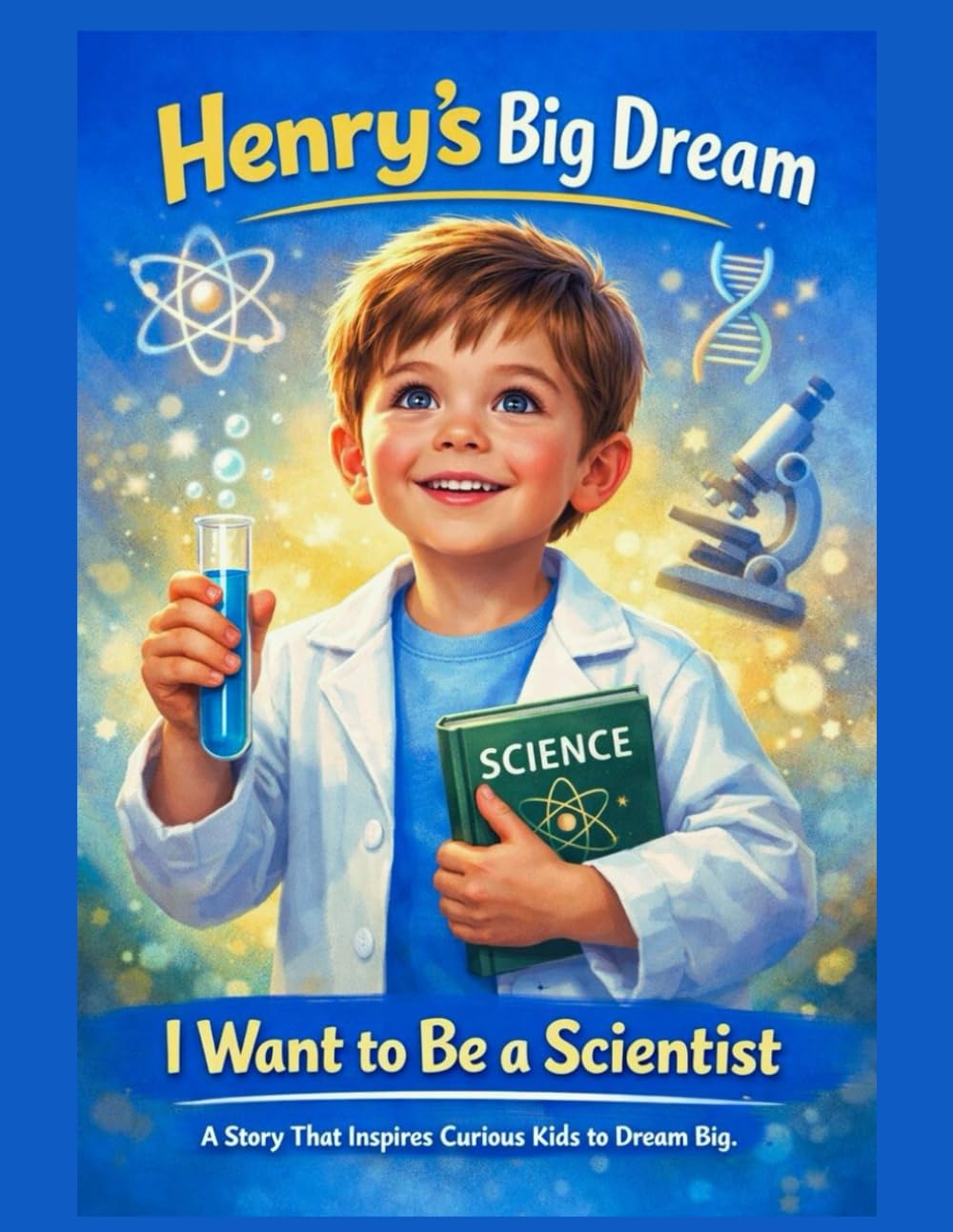 Henry’s Big Dream: I Want to Be a Scientist: A Picture Book About Curiosity, Learning, and Never Giving Up