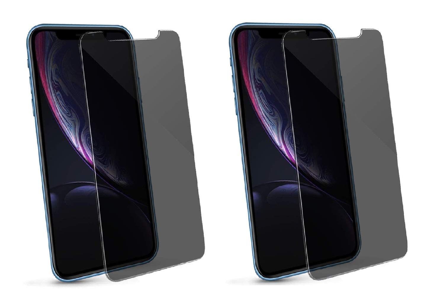 HITFIT [2-Pack] 9H Hardness Full Screen Coverage Anti Spy Privacy Screen Guard Screen Protector Tempered Glass Compatible with iPhone Xs Max