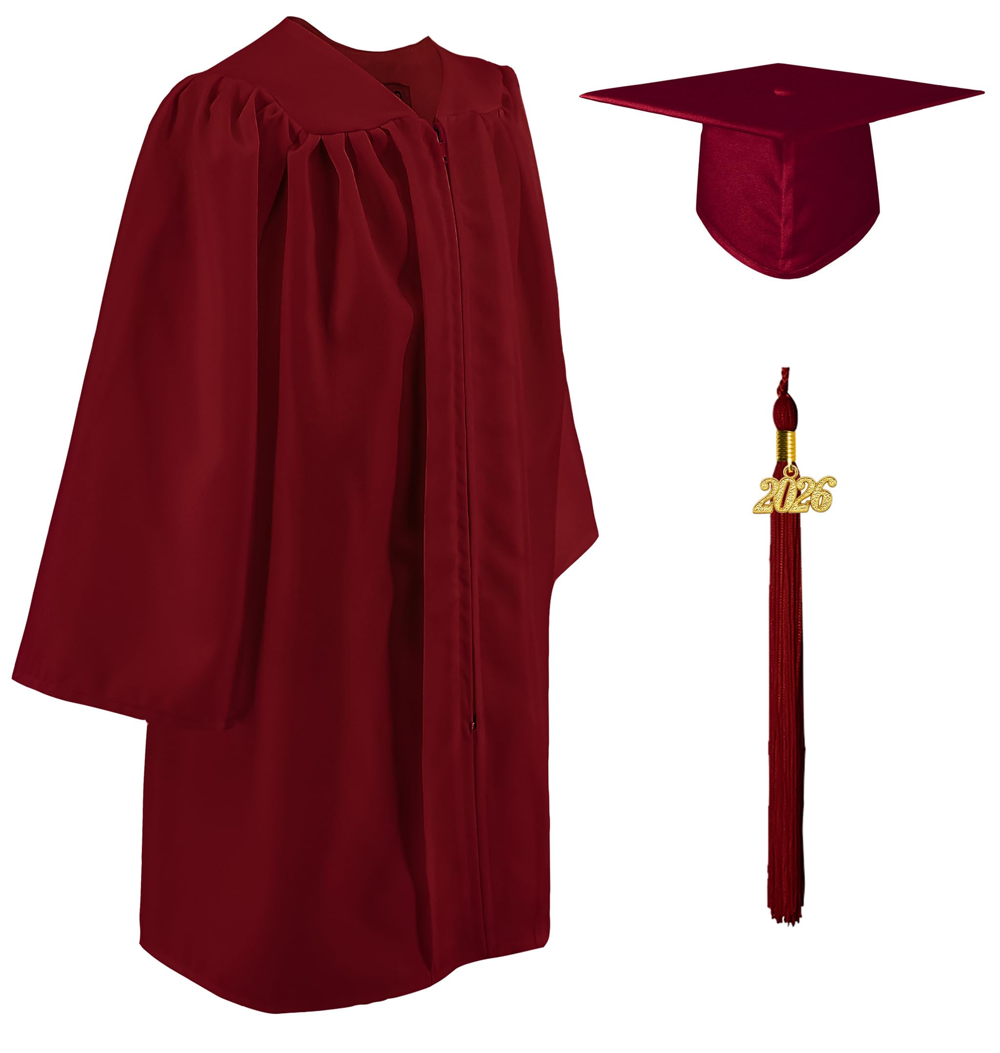 Kids Kindergarten Graduation Cap and Gown 2026 for Preschool, 13 Colors
