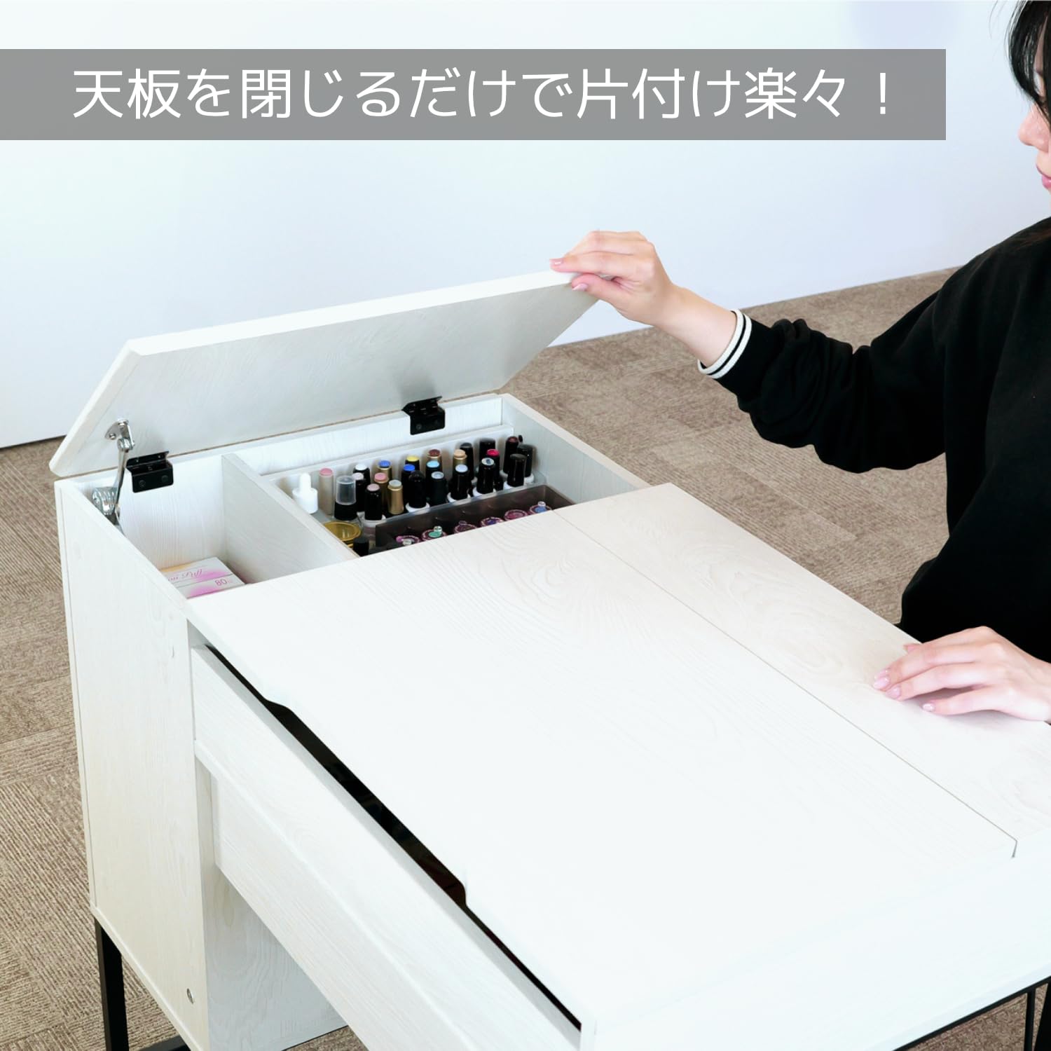 ネイルデスク 楽天市場】ネイルデスク ネイルテーブル デスク テーブル 机