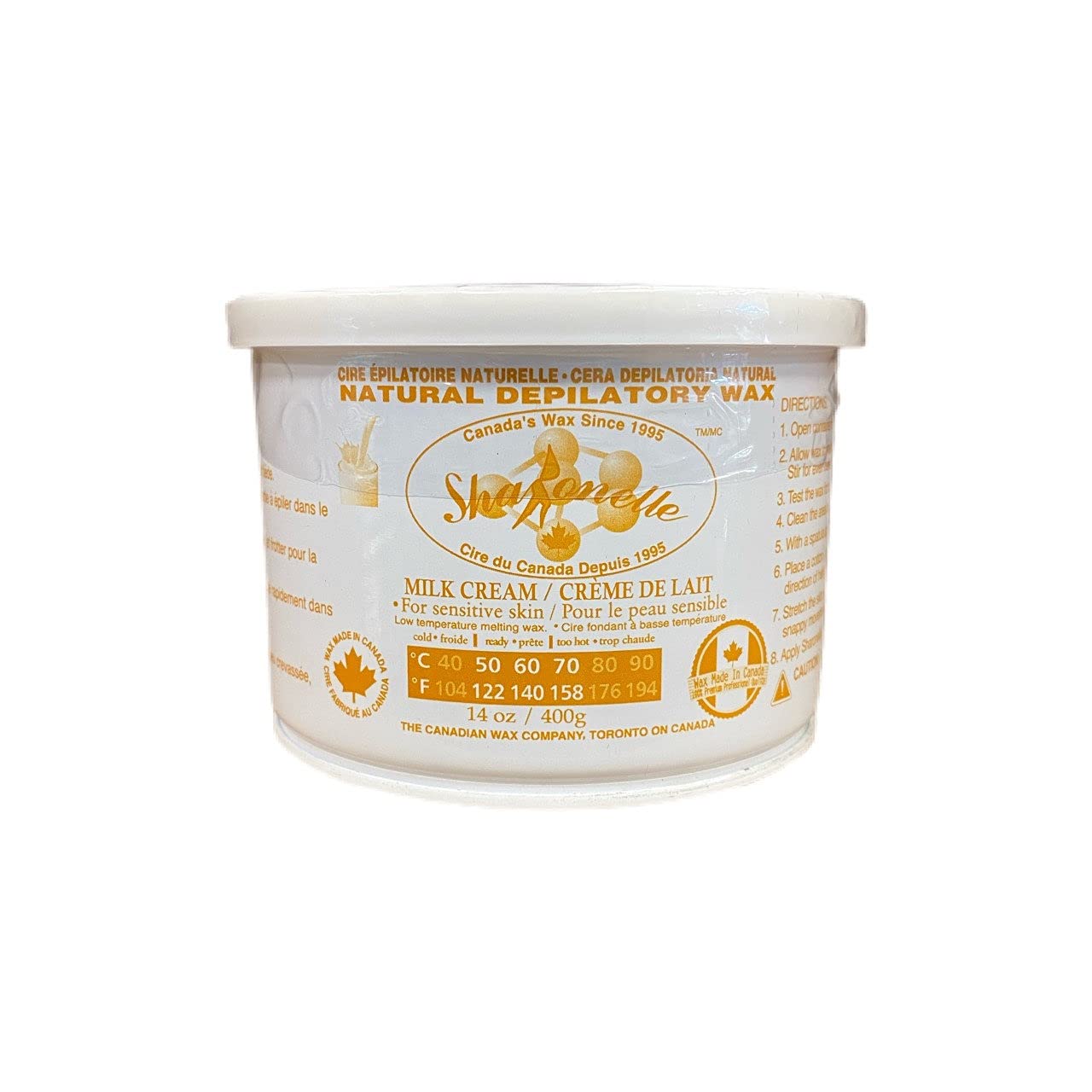 Sharonelle Natural Cream Soft Wax For Sensitive Skin in 410ml (1)