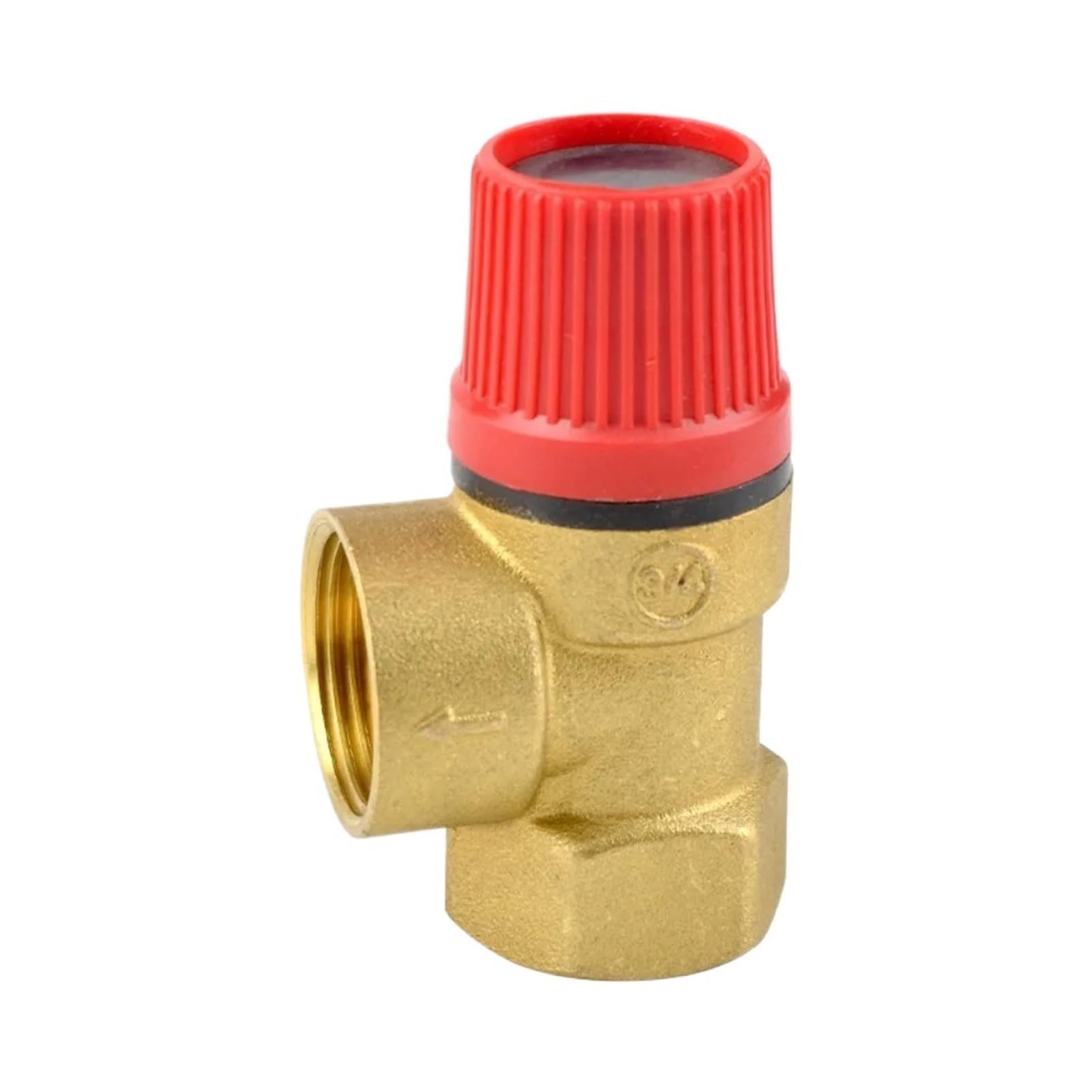 Válvula Alivio Latón 1.5-10 Bar G1/2-1" Calentador Solar | Especificaciones de rosca: rosca interna estándar G1/2", 3/4", 1"(7 Bar,MALE TO FEAMLE_1")