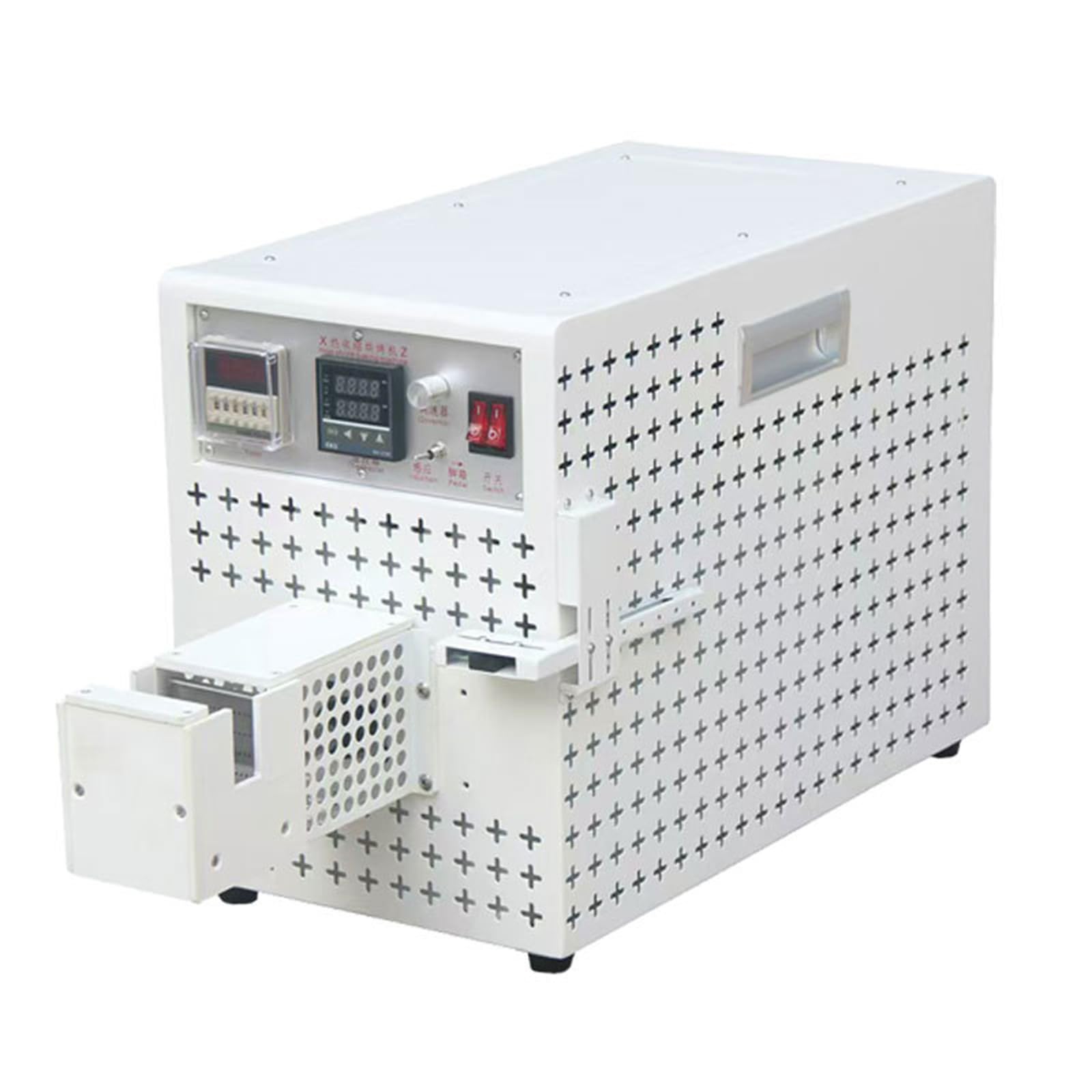 Pistolet na gorące powietrze z rurką termokurczliwą, inteligentna dmuchawa 0-30 mm, wylot typu L, kontrola temperatury 0-450°C, czasowe wyłączanie dla rur termokurczliwych