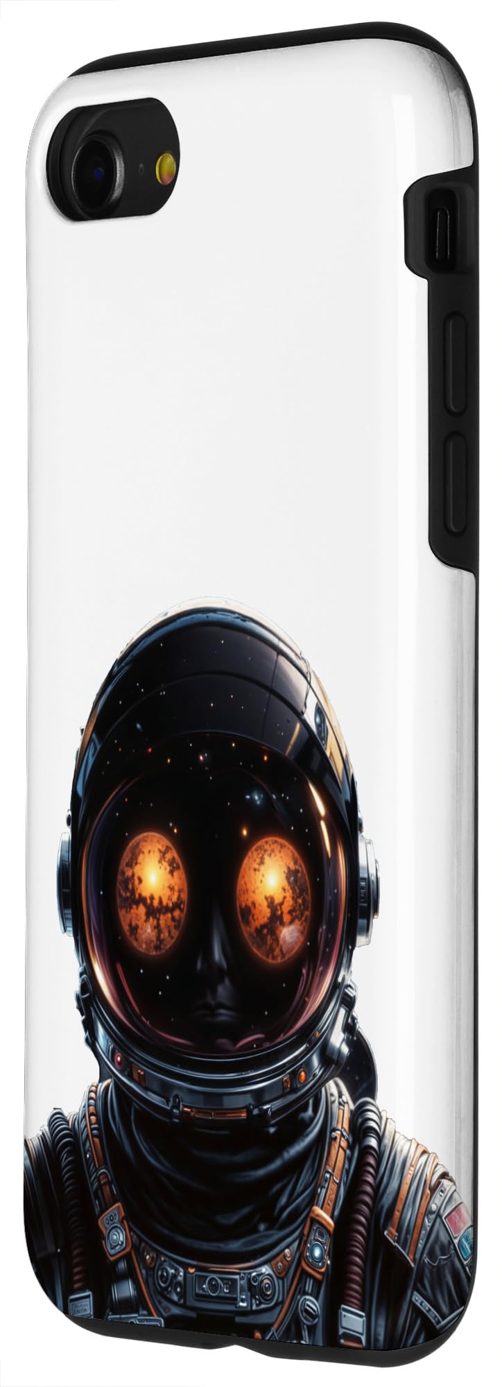 iPhone SE (2020) / 7 / 8 Futuristic Astronaut Solar System Science Space Sci Fiction Case - Image 2