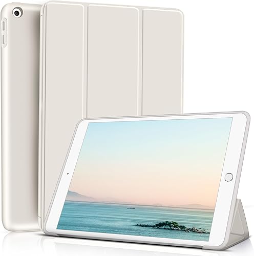 Aoub Funda para iPad de 9 generación 2021 de 10.2 pulgadas, iPad de 87 generación 20202019, sin soporte para lápices, funda trasera de TPU suave,